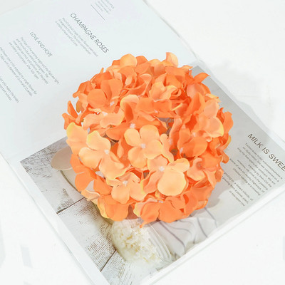 1 vnt. 20 cm dirbtinės hortenzijos gėlių galvutė, skirta „pasidaryk pats“ girliandos gėlių sienų fotografijai fono vestuvių arka namų sodo dekoravimui