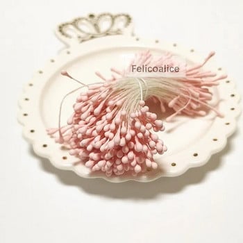 400 τεμ. 1,5 χιλιοστά Κεφάλια Mini Flower Stamens Pistil Στολισμός Γάμου Scrapbooking DIY Τεχνητές κάρτες Τούρτες Λουλούδια Αξεσουάρ