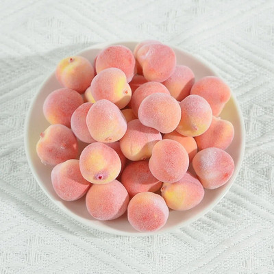 60 de bucăți Mini Fructe Artificiale Legume De Măr Pentru Nunta Decorarea Casei DIY Simulare Cadou de Crăciun Artizanat cu fructe false