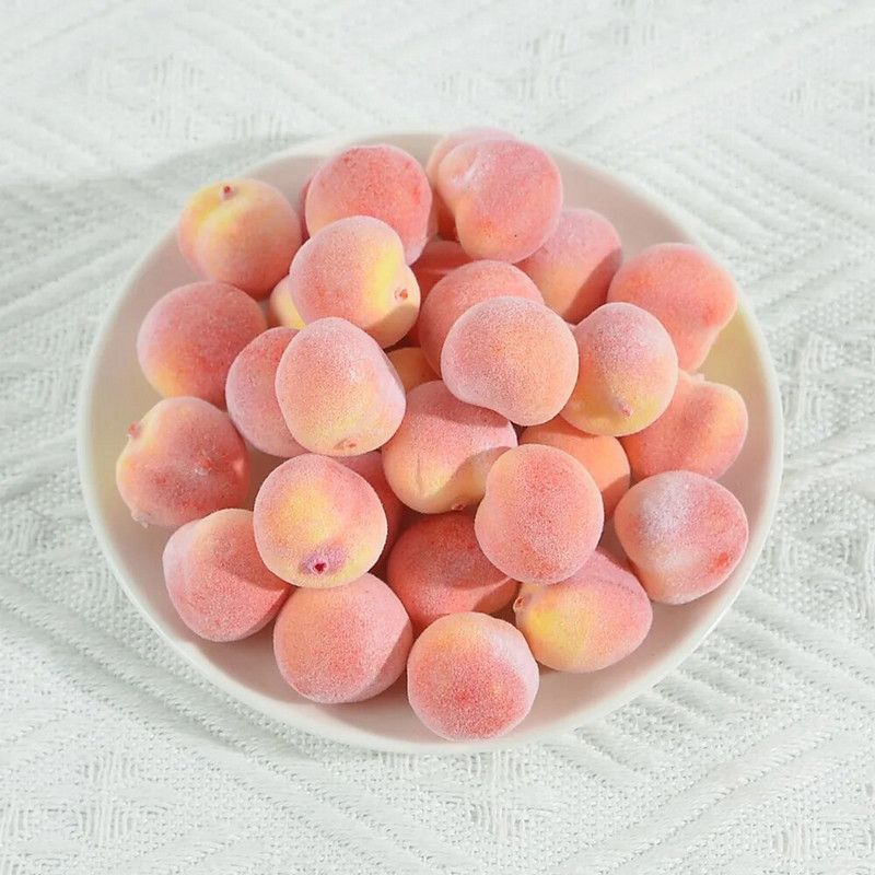 60 de bucăți Mini Fructe Artificiale Legume De Măr Pentru Nunta Decorarea Casei DIY Simulare Cadou de Crăciun Artizanat cu fructe false