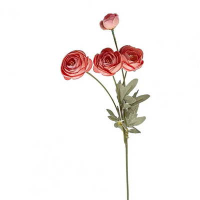 Cvijet za simulaciju vjenčanja 4 glavice Rosa Lotus Camellia Realistično umjetno cvijeće koje ne blijedi i nije potrebno održavanje