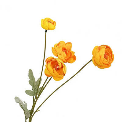 Cvijet za simulaciju vjenčanja 4 glavice Rosa Lotus Camellia Realistično umjetno cvijeće koje ne blijedi i nije potrebno održavanje