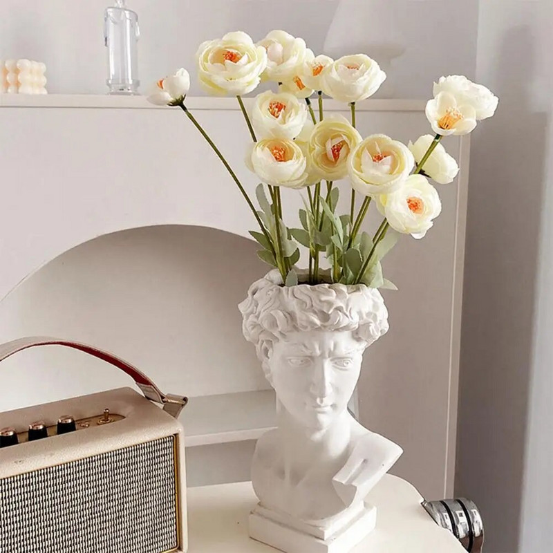 Cvijet za simulaciju vjenčanja 4 glavice Rosa Lotus Camellia Realistično umjetno cvijeće koje ne blijedi i nije potrebno održavanje