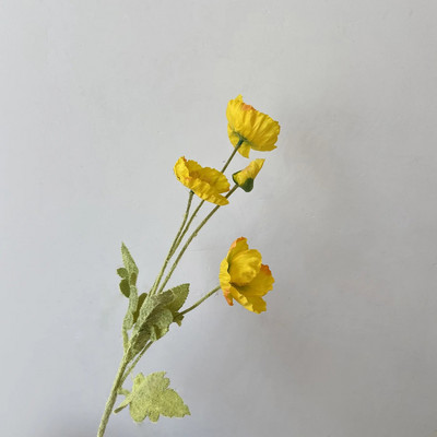 Umjetno svileno cvijeće maka za uređenje doma Vjenčani svadbeni buket Umjetni cvijet maka Središnji stol Dekoracija sobe