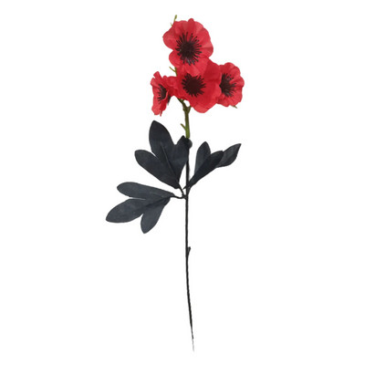 49 cm 4 šakučių mini aguonų šakelė šilko dirbtinės gėlės imitacija aguonos gėlės namų vestuvių dekoravimo fotografijos rekvizitai