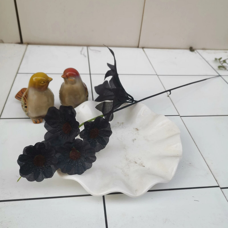 49 cm 4 šakučių mini aguonų šakelė šilko dirbtinės gėlės imitacija aguonos gėlės namų vestuvių dekoravimo fotografijos rekvizitai