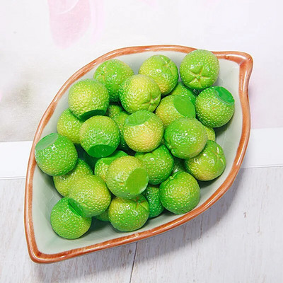 10 buc. Fructe din rășină multistil portocaliu simulați mâncare în miniatură Caboșoane cu spate plat, bijuterii DIY, accesorii pentru decorarea telefonului.