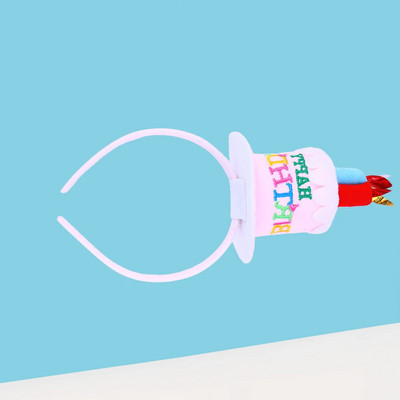 Torto skrybėlės galvos apdangalas Vaikų gimtadienio plaukų galvos apdangalas Gimtadienio vakarėlis Tortas Galvos apdangalas puošni suknelė Galvos apdangalas ( )