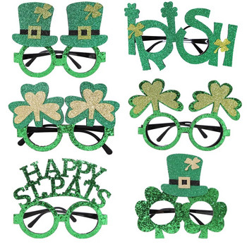 2024 Ирландска боксерска шапка Shamrock Bow Green Hat Денят на Св. Патрик Шапка Празнична декорация Доставки Честит ирландски фестивал Парти