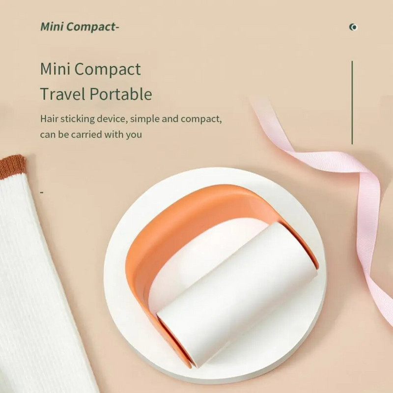 Prijenosni trgajući odstranjivač dlačica za odjeću Odstranjivač dlaka kućnih ljubimaca Valjak od dlačica Ljepljivi uklanja dlačice za mačke i pse za kauč Odjeća Prašina