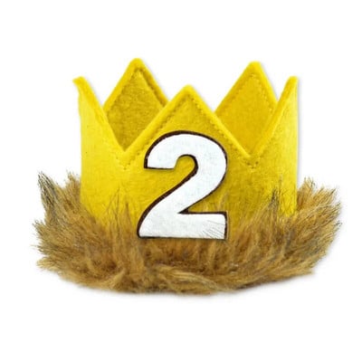 Pălării de 1/2 ani de naștere pentru bebeluși 1 a 2 a 3 a 4 a 5-a coroana sălbatică unde sunt lucrurile sălbatice Tema petrecere de aniversare Recuzită pentru cabina foto