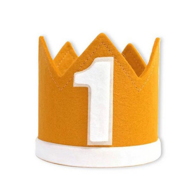 Üheaastase sünnipäevamütsi kroon 1. sünnipäeva kroonimütsid Printsess beebile Esimese sünnipäeva tüdrukule Baby Shower Peokaunistus