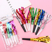 12 bucăți amuzante ciucuri de petrecere explozii fluieruri pentru copii pentru petrecerea de aniversare, articole de decorare, noice maker, jucării, pungi de bunătate