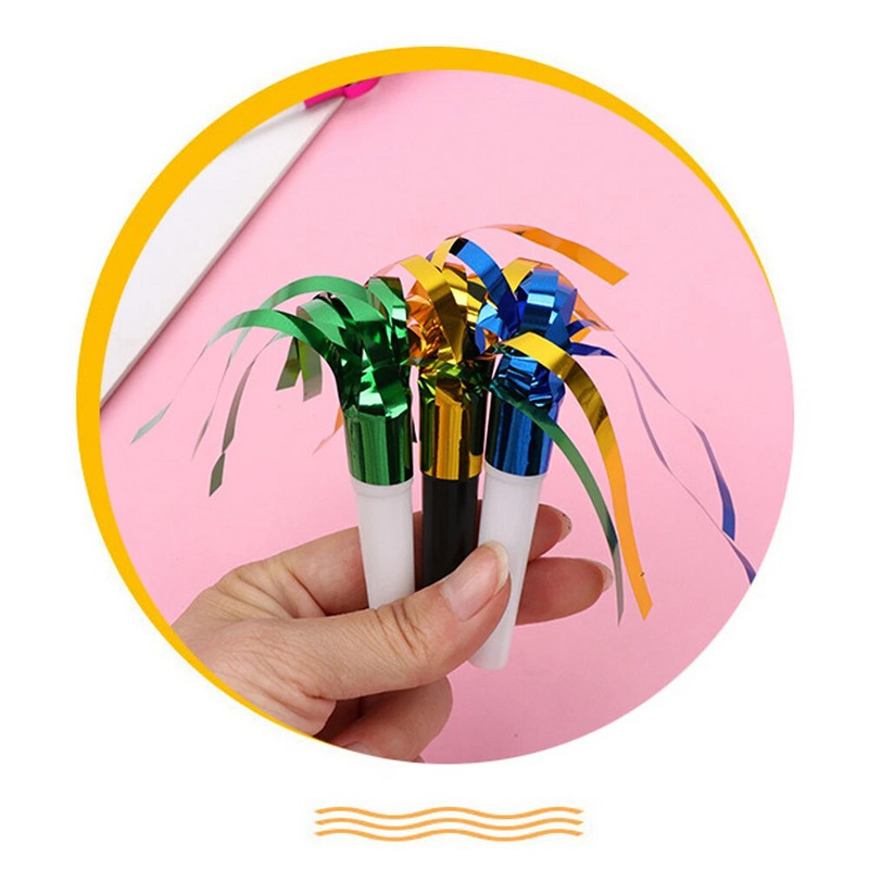 12 bucăți amuzante ciucuri de petrecere explozii fluieruri pentru copii pentru petrecerea de aniversare, articole de decorare, noice maker, jucării, pungi de bunătate