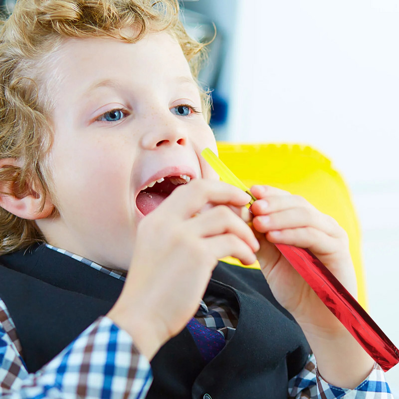 10 τεμ. Party Blowouts Horns Noise Makers Παιδικές σφυρίχτρες Cheering Props Μπομπονιέρες γενεθλίων Προμήθειες (διάφορα χρώματα)