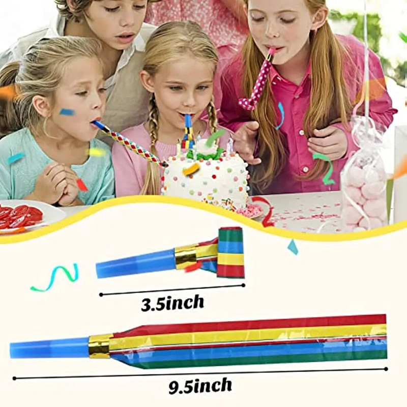 50/100 tk peopuhur, müratekitaja sünnipäeva puhumissarved, viled, müra tekitajad, pulmapeod, laste mänguasjad