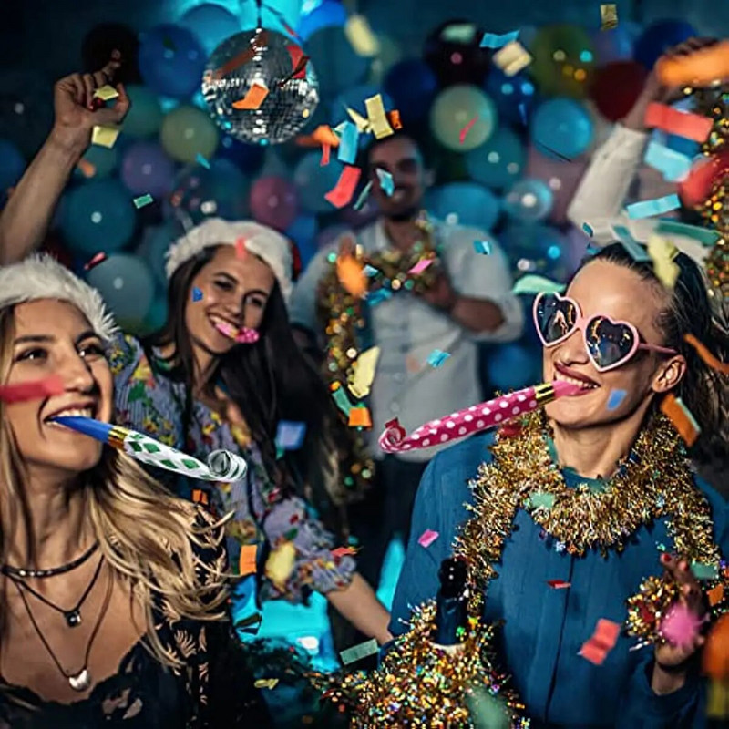 50/100 tk peopuhur, müratekitaja sünnipäeva puhumissarved, viled, müra tekitajad, pulmapeod, laste mänguasjad