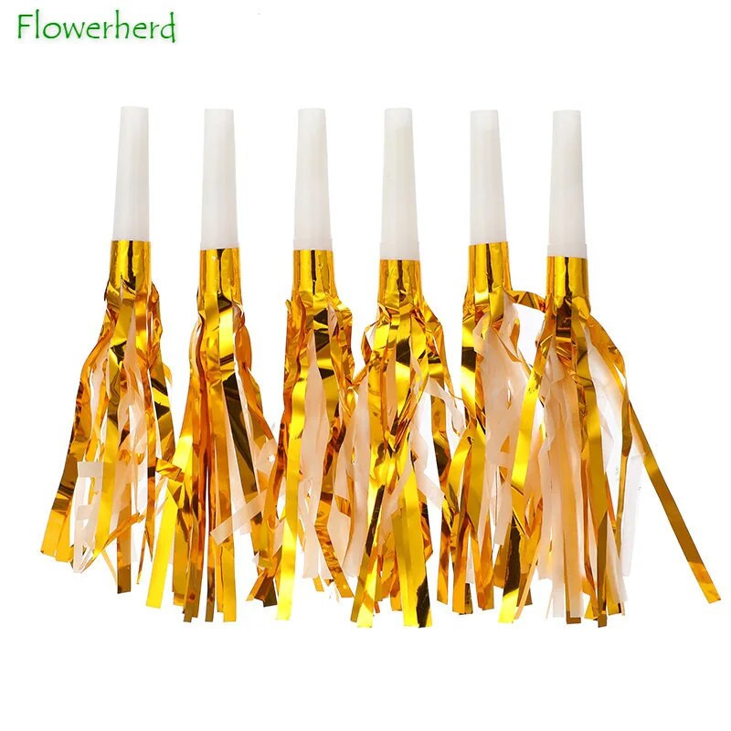 Fluier de dragon care sufla cu ciucuri colorate Rechizite pentru petrecerea de aniversare Atmosfera de petrecere de festival Recuzită de aplauze Fluier pentru copii Noice Maker