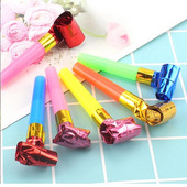 50/100 vienetų Pūstuvo triukšmo kūrėjas Gimtadienio pūtimo ragai Švilpukai Triukšmo kūrėjai Vestuvių gimtadienio vakarėlis Vaikų žaislai