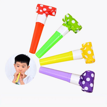 6 τεμ/συσκευασία Funny Party Dot Blowouts Whistles Παιδικές μπομπονιέρες για πάρτι γενεθλίων Διακόσμηση προμήθειες Noice Maker Παιχνίδια Goody Bag