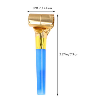 100 бр. Party Blow Horn Noisemakers Festival Blowouts Whistle Party Blower Noisemakers Blowouts
