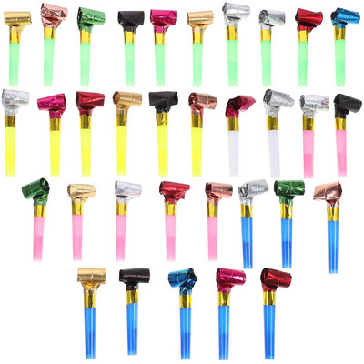 100Pcs Party Blow Horn Noisemakers Festival Blowouts Whistle Party Blower Noisemakers Blowouts