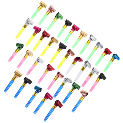 100Pcs Party Blow Horn Noisemakers Festival Blowouts Whistle Party Blower Noisemakers Blowouts