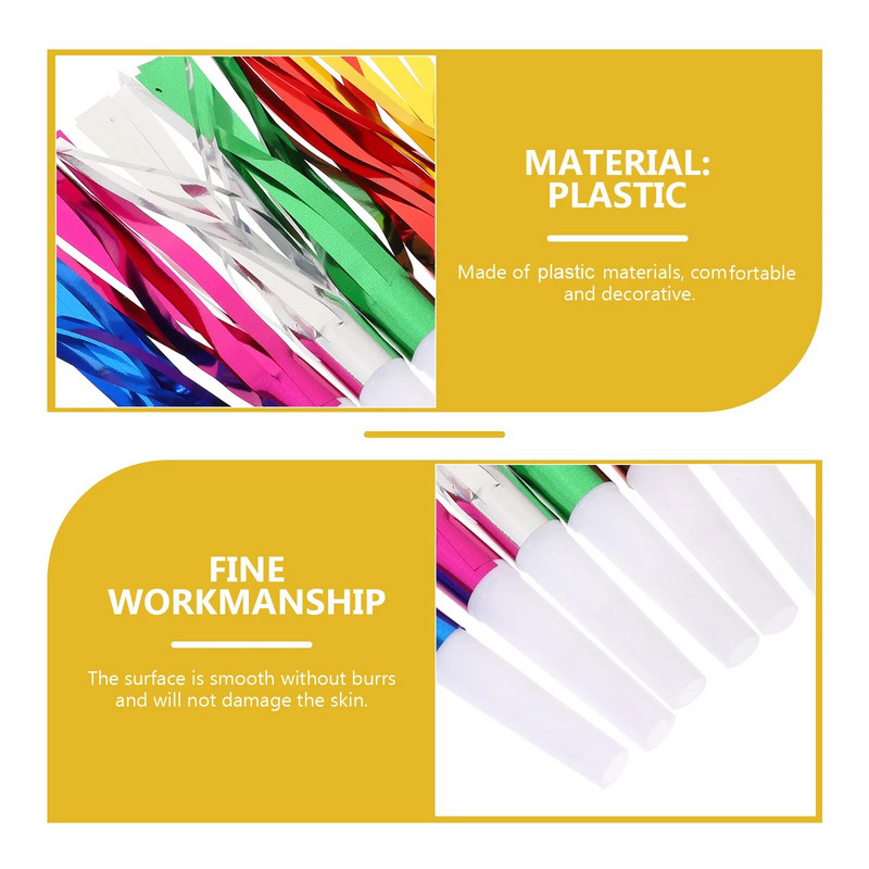 24 vnt Vakarėlių pūstuvai Vakarėlio pūtikliai Vakarėlio triukšmadariai Muzikiniai išpūtimai Vaikų vakarėlių reikmenys Krepšelio reikmenys ( mišrios spalvos )