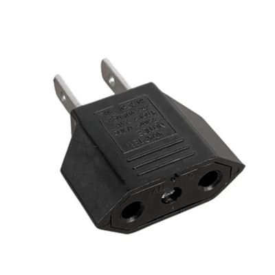 1 tk USA/EL Ameerika pistikupesa adapter 2 kontaktiga 4,0 mm Euroopa EL-USA pistik Toiteadapter Konverter Elektriline pistikupesa väljund