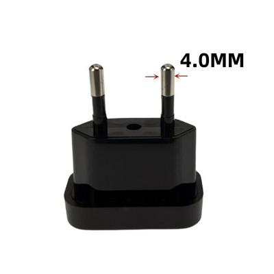 Adaptér EÚ zástrčky US do EÚ Euro Kórea Francúzsko cestovný adaptér CN Čína do Európy Rusko 2-pinový AC prevodník elektrická zásuvka