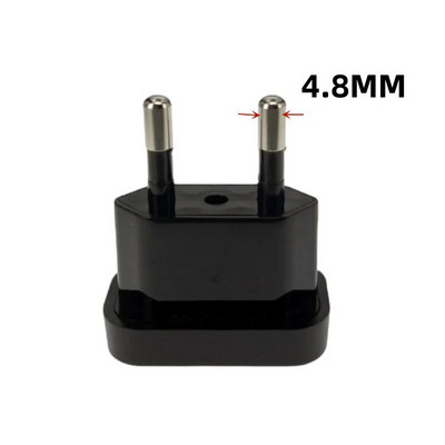 Adaptér EÚ zástrčky US do EÚ Euro Kórea Francúzsko cestovný adaptér CN Čína do Európy Rusko 2-pinový AC prevodník elektrická zásuvka