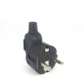 Гнездо за адаптер за променлив ток в ЕС 16A 250V съединителен кабел Електрически щепсел Бял черен мъжки преобразувател Адаптер Подвижен щепсел