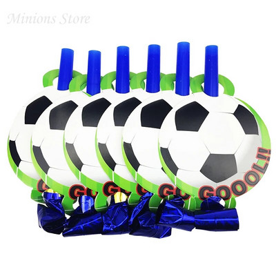 12db/tétel Új stílusú Mermaid téma Rajzfilm Sípok Party Blowing Dragon Blowout Baba születésnapi parti kellékek és dekoráció