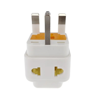 Adaptor de priză din Marea Britanie cu siguranță de 13A Adaptor universal din Regatul Unit US EU IL Priză din SUA la UK Adaptor de călătorie negru/alb Priză CE
