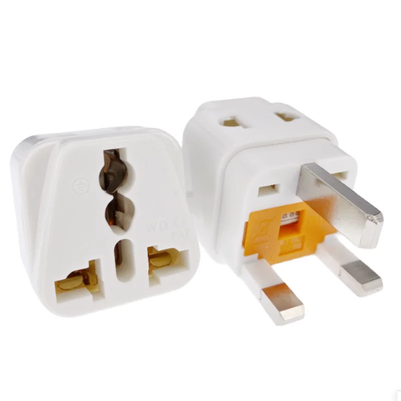 Adaptor de priză din Marea Britanie cu siguranță de 13A Adaptor universal din Regatul Unit US EU IL Priză din SUA la UK Adaptor de călătorie negru/alb Priză CE