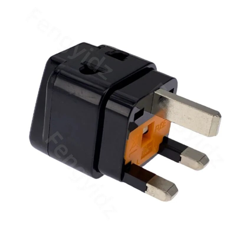 Adaptor de priză din Marea Britanie cu siguranță de 13A Adaptor universal din Regatul Unit US EU IL Priză din SUA la UK Adaptor de călătorie negru/alb Priză CE