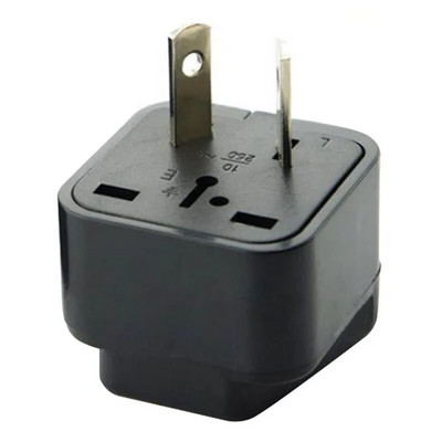 Univerzalni CN US UK EU u AU utikač adapter 2 u 1 Australija pretvarač utičnica Kina Novi Zeland putni utikač adapter 10A Bijelo Crno