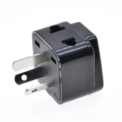 Univerzalni CN US UK EU u AU utikač adapter 2 u 1 Australija pretvarač utičnica Kina Novi Zeland putni utikač adapter 10A Bijelo Crno