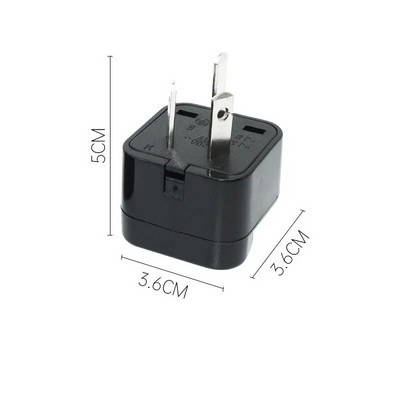 Univerzalni CN US UK EU u AU utikač adapter 2 u 1 Australija pretvarač utičnica Kina Novi Zeland putni utikač adapter 10A Bijelo Crno
