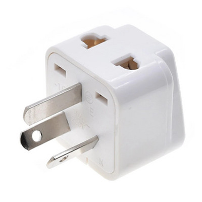 Univerzalni CN US UK EU u AU utikač adapter 2 u 1 Australija pretvarač utičnica Kina Novi Zeland putni utikač adapter 10A Bijelo Crno