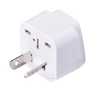 Univerzalni CN US UK EU u AU utikač adapter 2 u 1 Australija pretvarač utičnica Kina Novi Zeland putni utikač adapter 10A Bijelo Crno