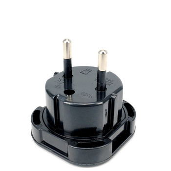 1 τεμ. EU Electrical Socket UK To EU Travel Plug Adapter Πρίζα μετατροπέα ηλεκτρικού βύσματος British UK Υποδοχή φορτιστή καλωδίου ρεύματος AC