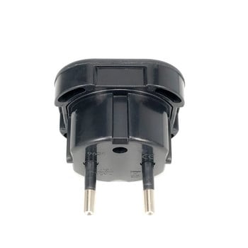 1 τεμ. EU Electrical Socket UK To EU Travel Plug Adapter Πρίζα μετατροπέα ηλεκτρικού βύσματος British UK Υποδοχή φορτιστή καλωδίου ρεύματος AC