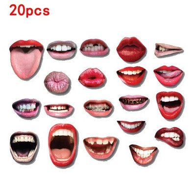 20 bucăți/set pentru adulți amuzant buze gură DIY Photobooth recuzită decorare nuntă DIY foto cabină petrecere de aniversare decorațiuni de nuntă