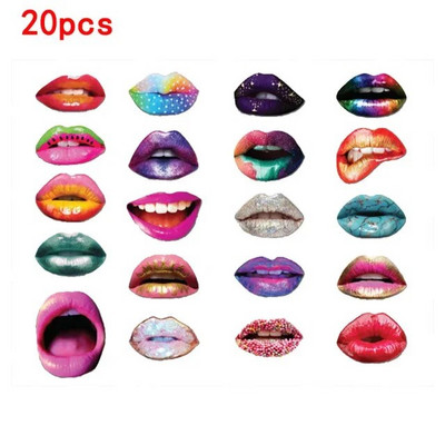 20 bucăți/set pentru adulți amuzant buze gură DIY Photobooth recuzită decorare nuntă DIY foto cabină petrecere de aniversare decorațiuni de nuntă