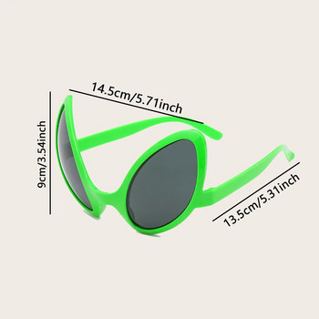 1PC - Διακόσμηση πάρτι Alien Funny Glasses Party Funny Photo Prop