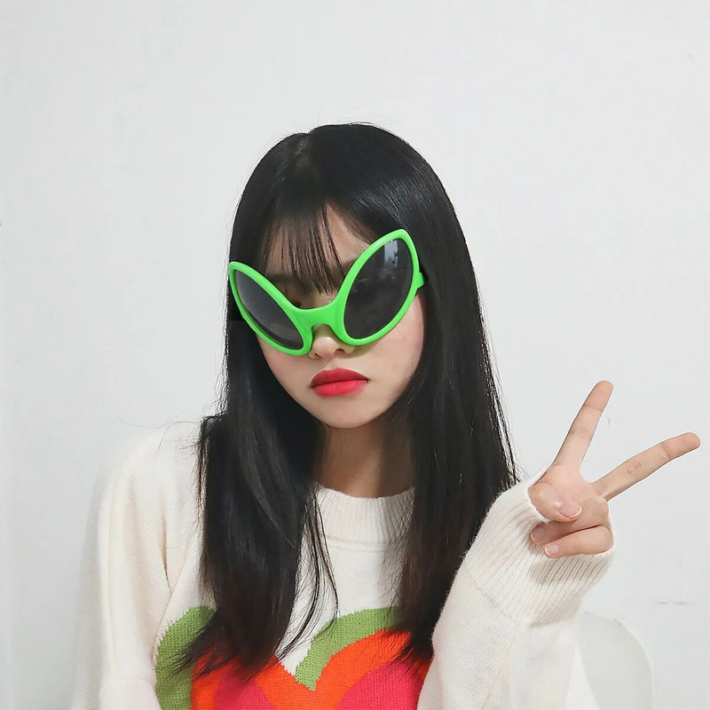 1PC – Vakarėlio dekoravimas Svetimas Juokingi Akiniai Vakarėlis Juokingos nuotraukos Prop