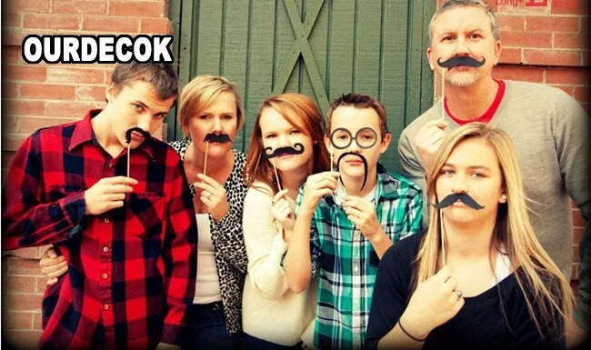 Recuzită foto Cabina foto Just Merried Ochelari amuzant DIY Zi de naștere Baby Shower Băiat Fată Recuzită pentru cabina foto Decoratiuni de nuntă