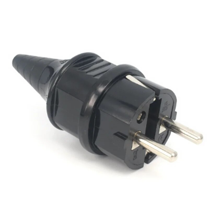 Vízálló IP54 250v 16A Németország PDU UPS eu asztali konnektor csatlakozó Beágyazott elektromos panel Aljzat AC aljzat