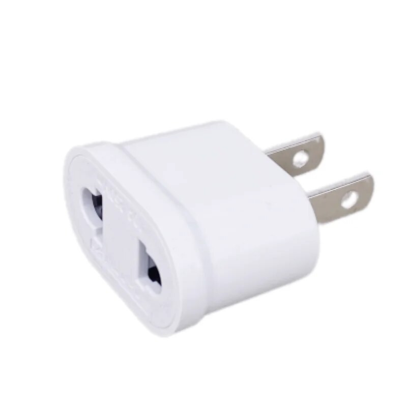Adapterska utičnica za EU utikač, utičnica iz SAD-a u EU, pretvarač naponskog adaptera, američki EU-američki utikač, putni adapteri, utičnice, utičnica za punjač